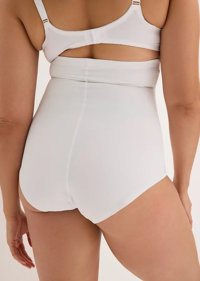 Medium corrigerende slip, high waist, Kleur: wit