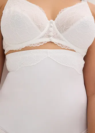 Slip sculptant taille haute, maintien modéré • blanc • Boutique bonprix
