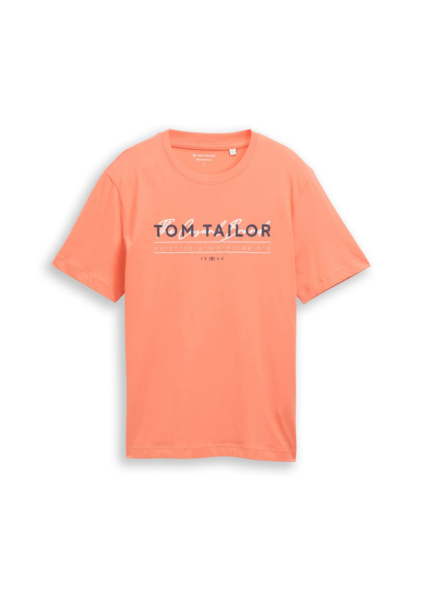 Tom Tailor póló • korallpiros/mintás • bonprix áruház