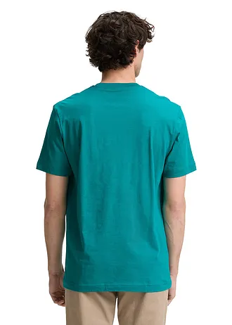 T-shirt Tom Tailor, Couleur: vert foncé imprimé