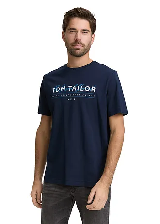 Tom Tailor T-shirt, Kleur: donkerblauw