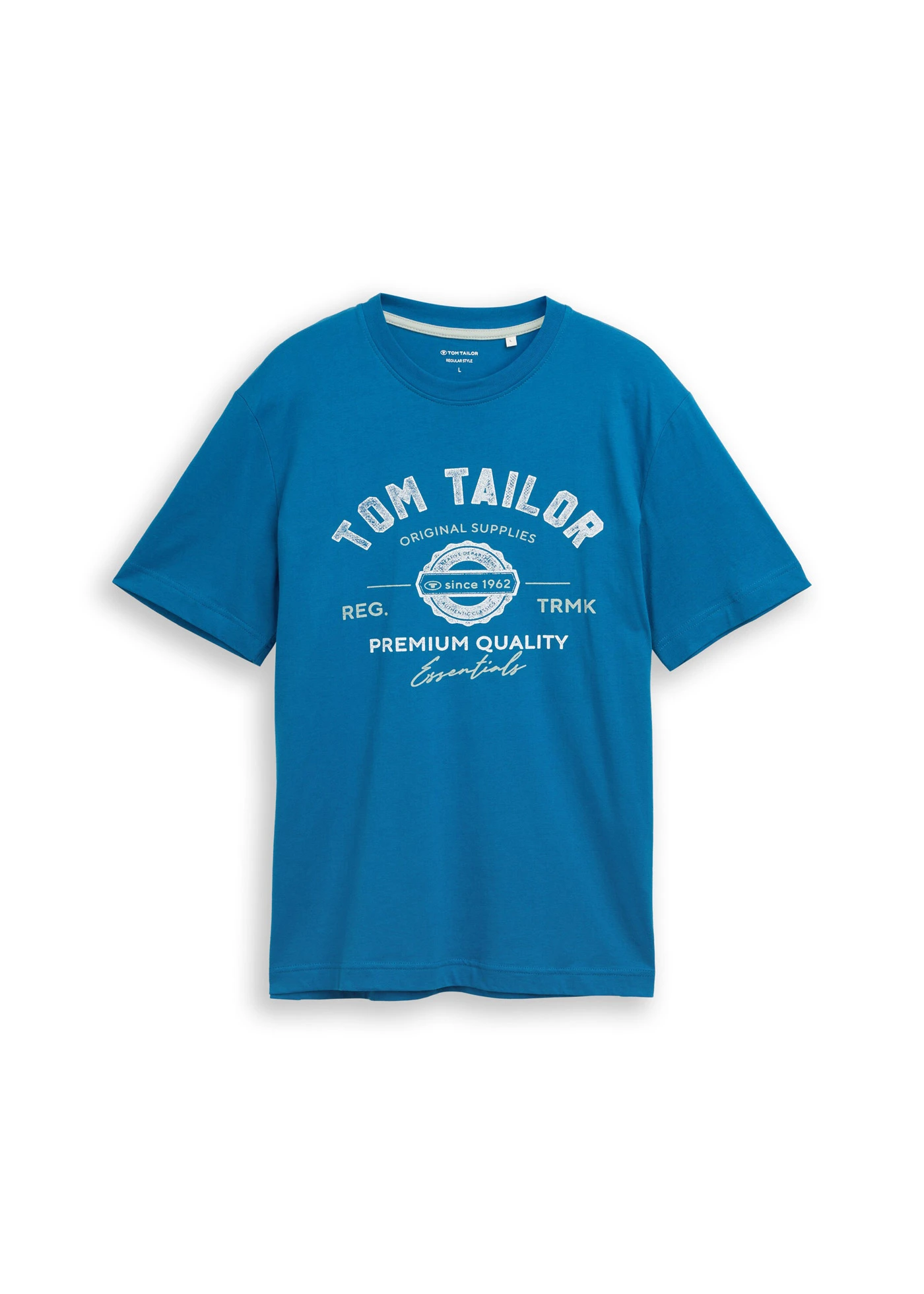 Tom Tailor póló • olajkék/mintás • bonprix áruház