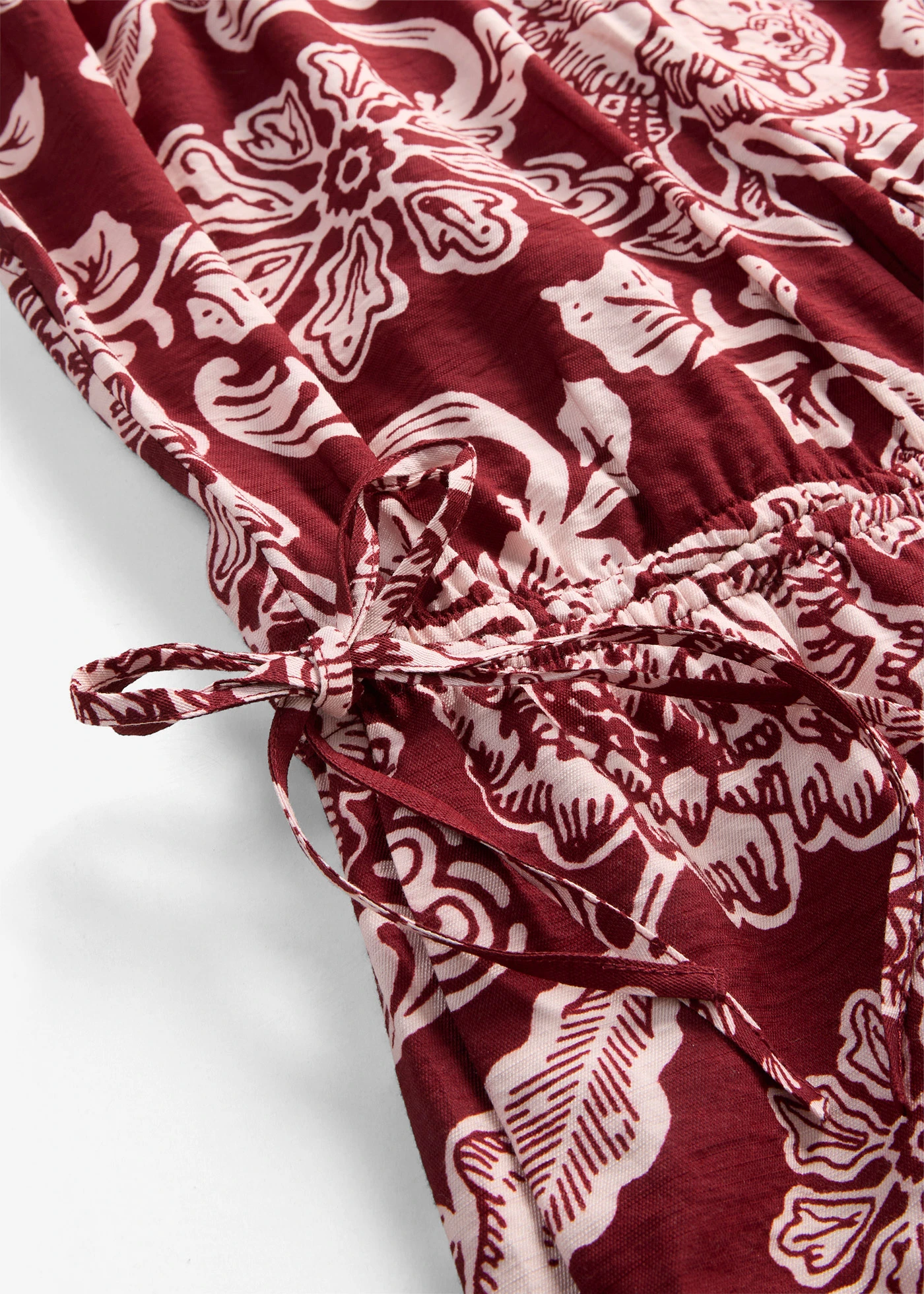 Jumpsuit • robijnrood-lichtroze gebloemd • bonprix online shop