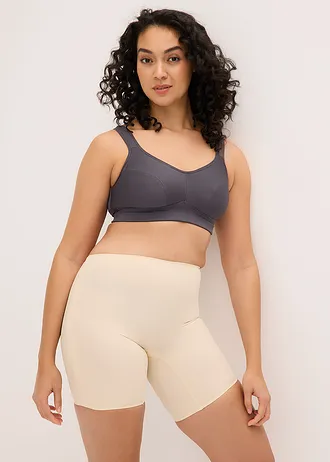 Medium corrigerende short met diep uitgesneden acahterkant, Kleur: poudre