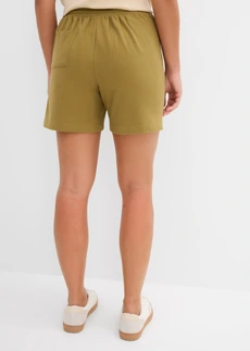 Short en sweat 100% coton • vert nature • Boutique bonprix