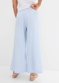 Pantalon palazzo • bleu poudré • Boutique bonprix