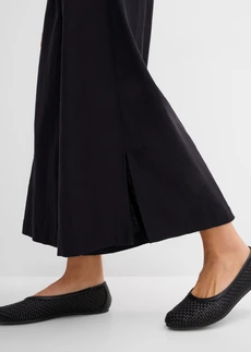 Palazzo broek van een linnen-mix • zwart • bonprix online shop