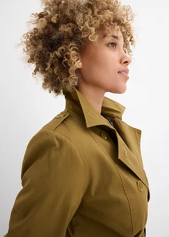 Trenci scurt • verde-natur • magazin bonprix