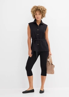 Gilet sans manches, 100% coton • noir • Boutique bonprix