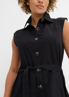 Gilet sans manches, 100% coton • noir • Boutique bonprix