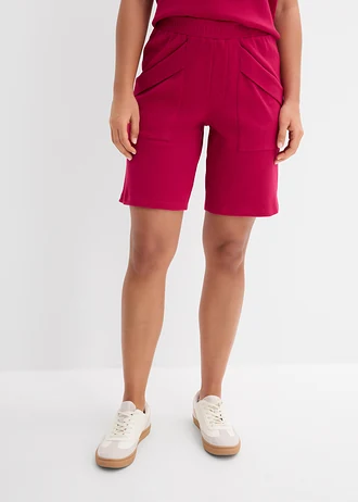 Bermuda en jersey 100% coton • magenta • Boutique bonprix