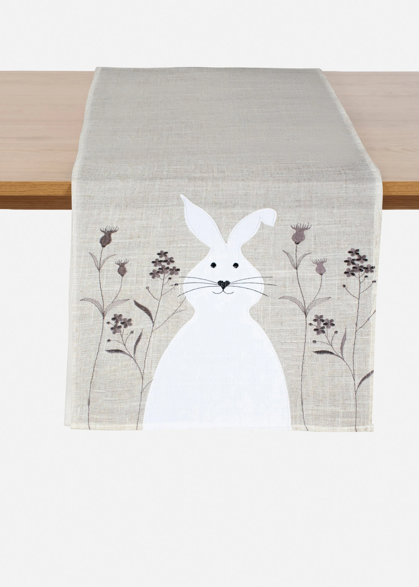 Tafelloper • sand/wit • bonprix online shop