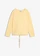 Sweat 100% coton, Couleur: jaune pastel