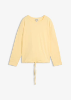 Sweat 100% coton • jaune pastel • Boutique bonprix