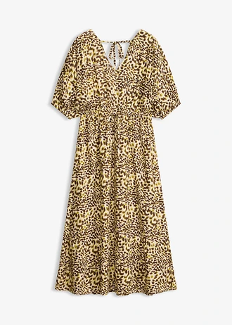 Rochie midi din viscoză fluidă