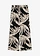 Marlene Dietrich broek van soepele viscose, Kleur: zwart-wit gebloemd