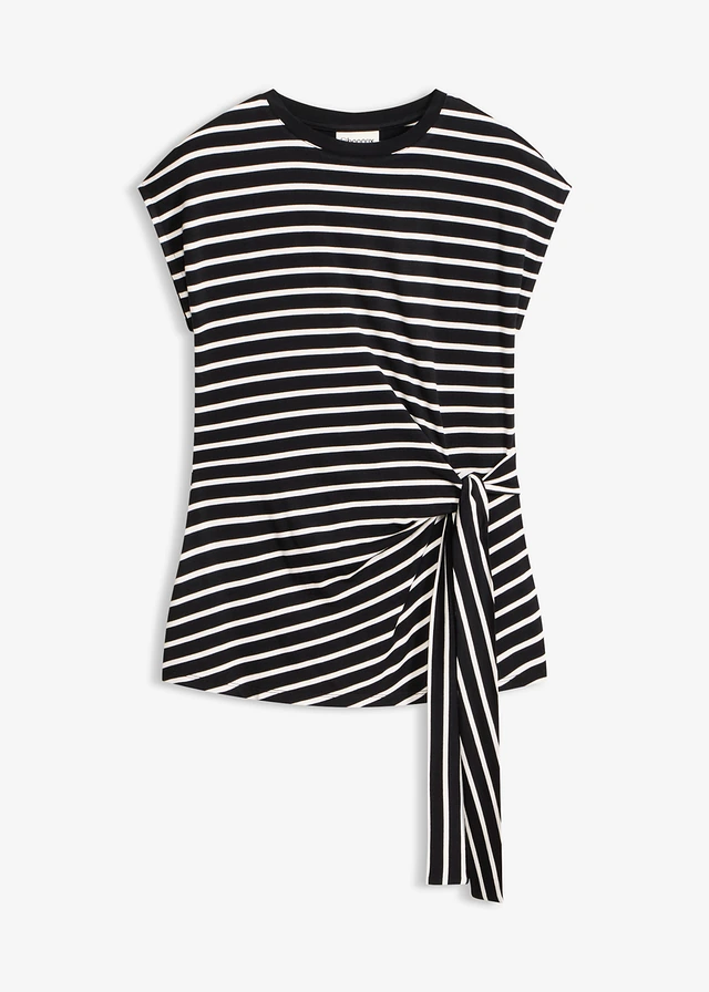 T-shirt avec drapé
