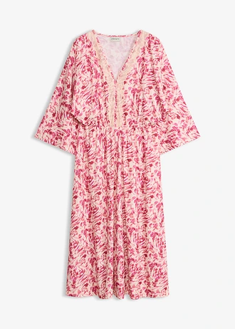 Dzsörzé ruha csipkével • pink/mintás • bonprix áruház