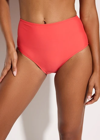 Lot de 2 bas de maillot taille haute • capucine-noir • Boutique bonprix