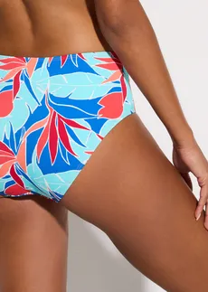 Minimizer bikini met brede bandjes (2-dlg. set) • blauw bloemenprint • bonprix online shop