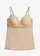 Caraco soutien-gorge en matière microfibre lisse, Couleur: beige craie