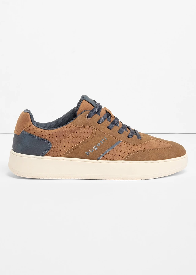 Sneakers van Bugatti, Kleur: cognac