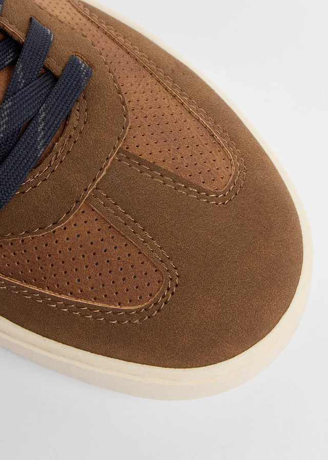 Sneakers van Bugatti, Kleur: cognac
