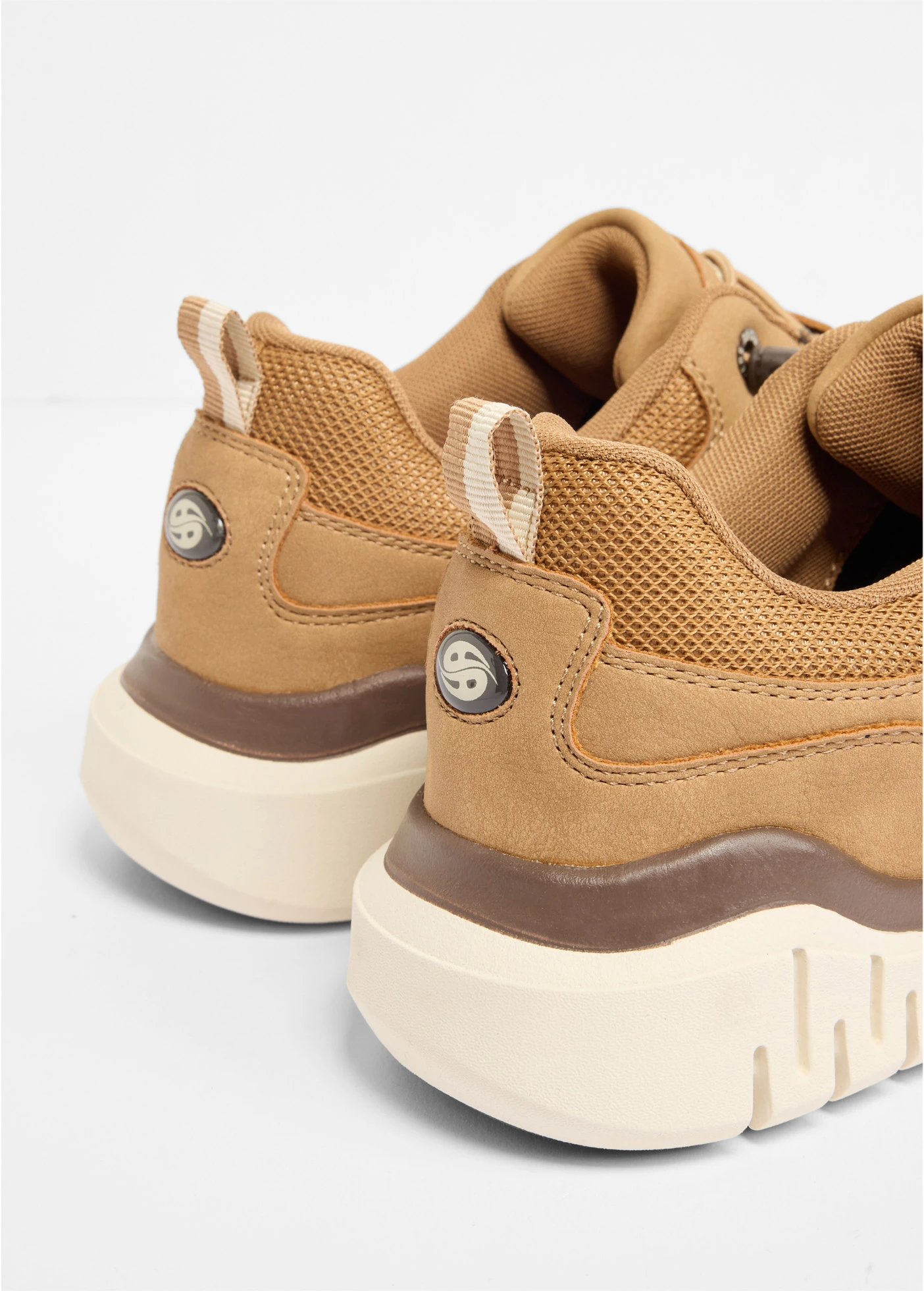 Sneakersy Dockers Gerli, wsuwane z lekka podeszwą • brązowy • sklep bonprix