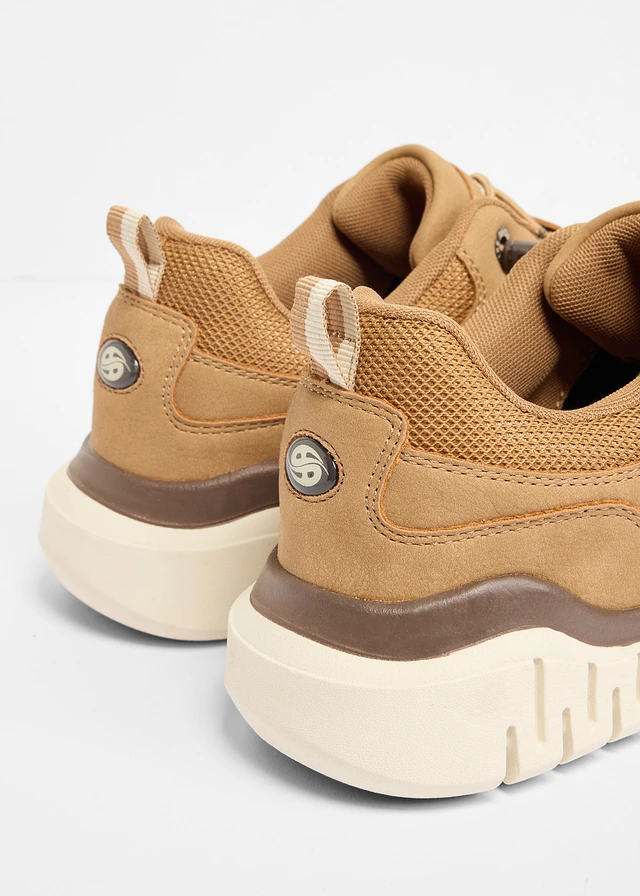 Dockers by Gerli Slip-in sneakers met lichte loopzool, Kleur: bruin