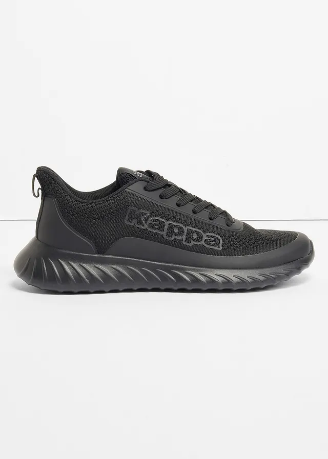 Kappa sneakers van zacht materiaal • zwart • bonprix online shop