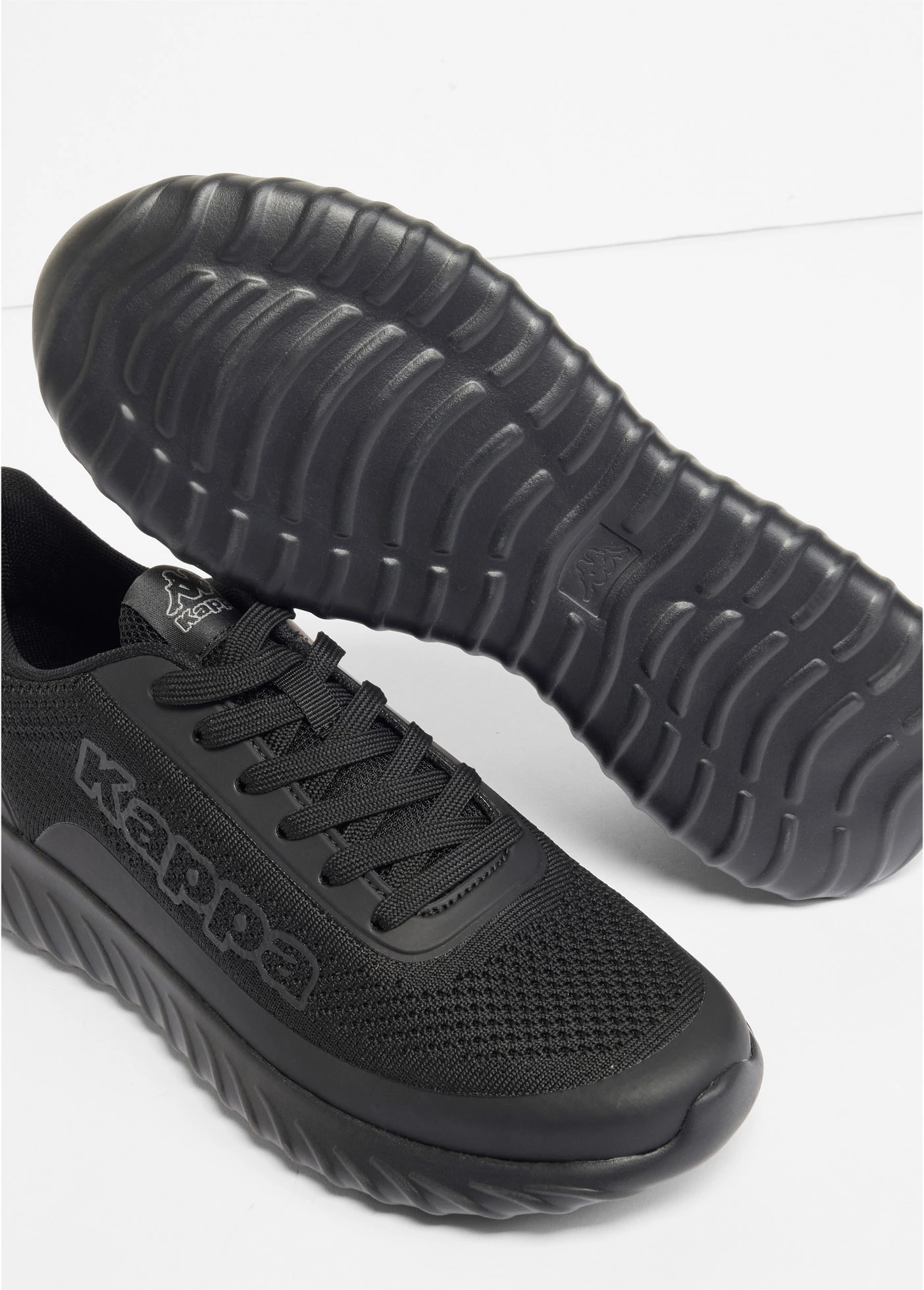 Baskets Kappa en matière souple • noir • Boutique bonprix