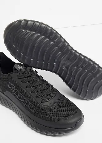 Kappa sneakers van zacht materiaal, Kleur: zwart