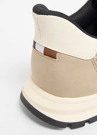 Sneakers Bugatti avec zip • taupe • Boutique bonprix