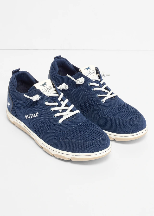 Mustang barefoot schoenen met flexibele zool, Kleur: donkerblauw