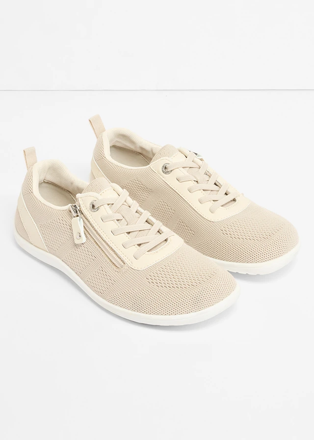 Chaussures pieds nus Tom Tailor avec semelle souple, Couleur: sable