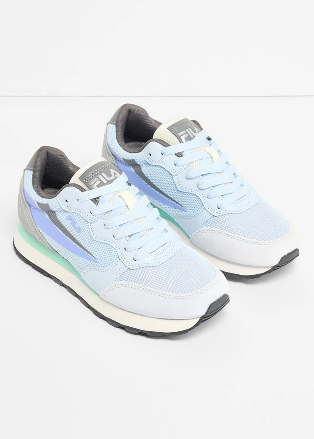 Fila sneakers van zacht materiaal, Kleur: blauw