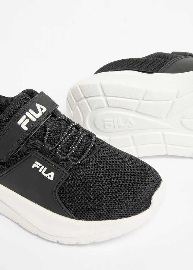 Tenisky značky Fila, se suchým zipem • černá • bonprix obchod