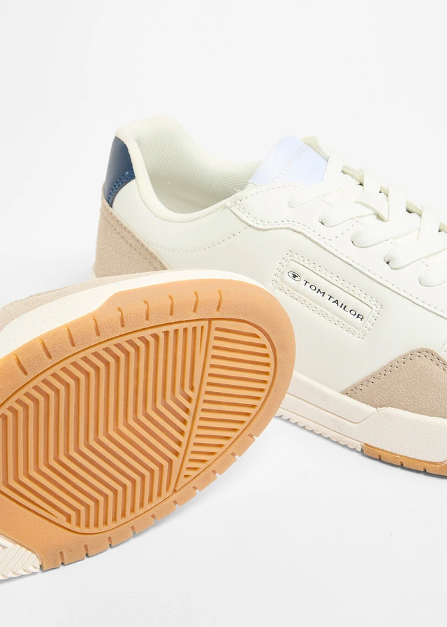 Sneakers van Tom Tailor, Kleur: wit-navy