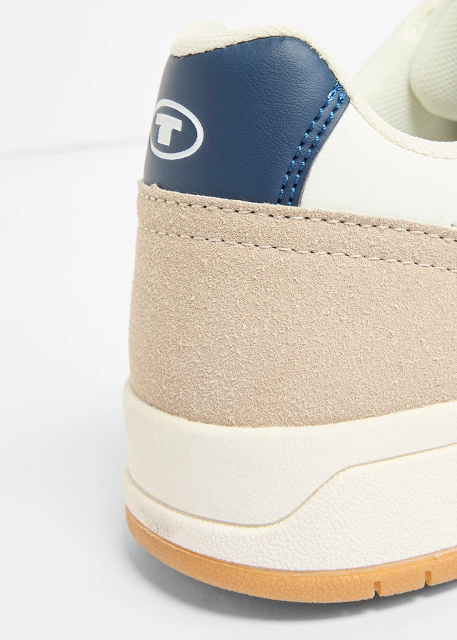 Sneakers Tom Tailor • blanc-marine • product-page.page-title-suffix