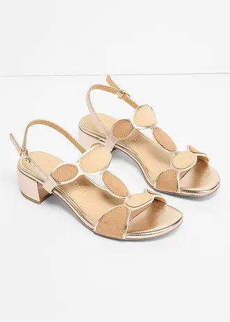 Sandale Marco Tozzi • bej-maro-auriu • magazin bonprix