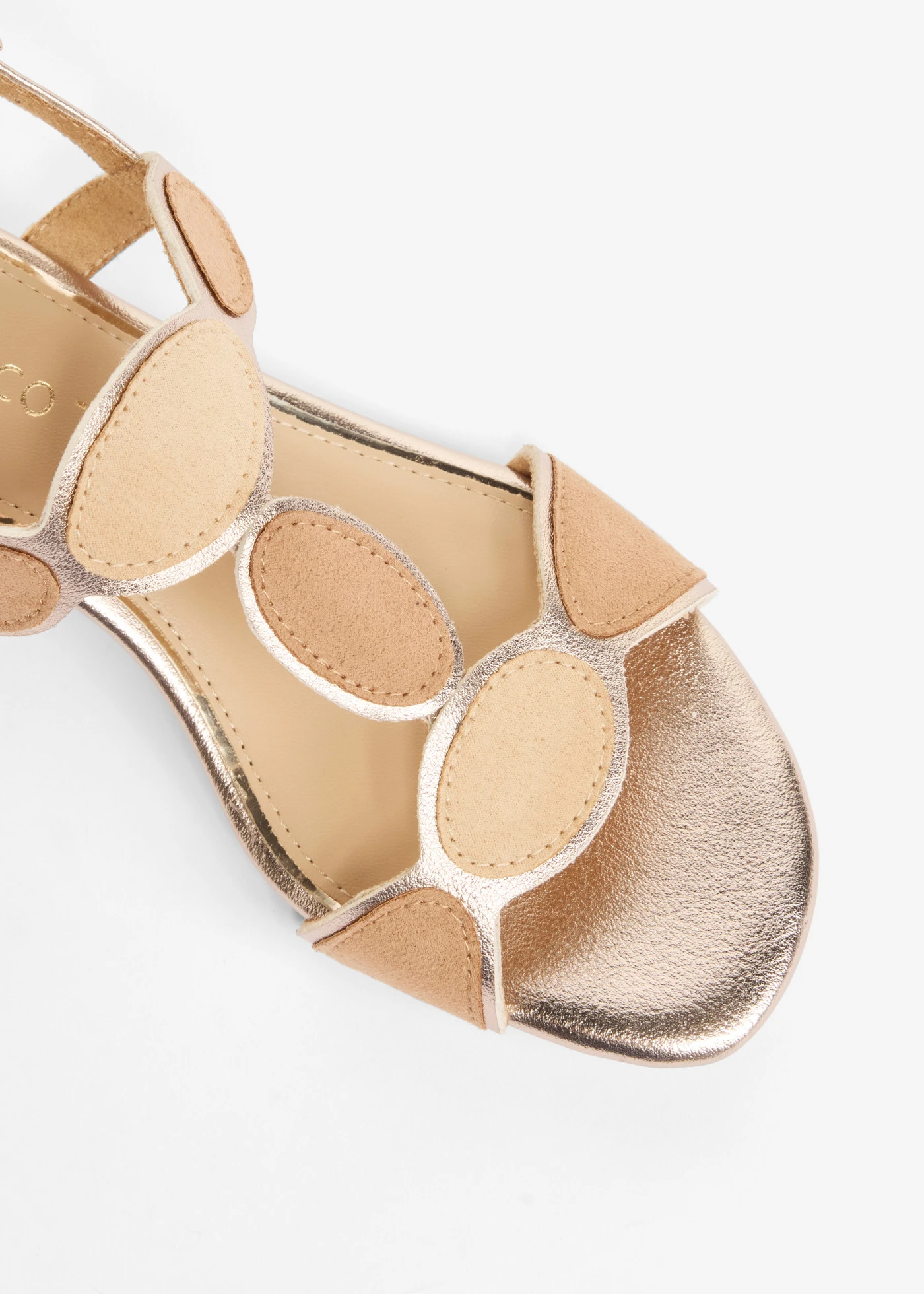 Marco Tozzi sandaletten • beige-bruin-goudkleur • bonprix online shop