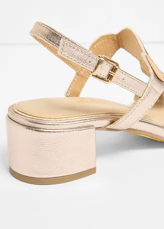 Sandale Marco Tozzi • bej-maro-auriu • magazin bonprix