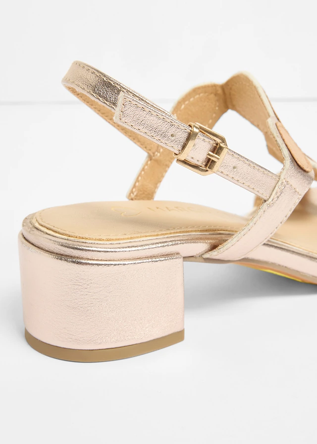Sandales à talons Marco Tozzi • beige-marron-doré • product-page.page-title-suffix