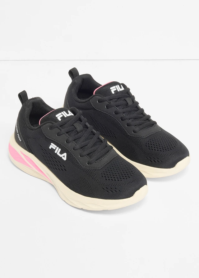 Sneakers Fila à semelle légère • noir/rose vif • product-page.page-title-suffix