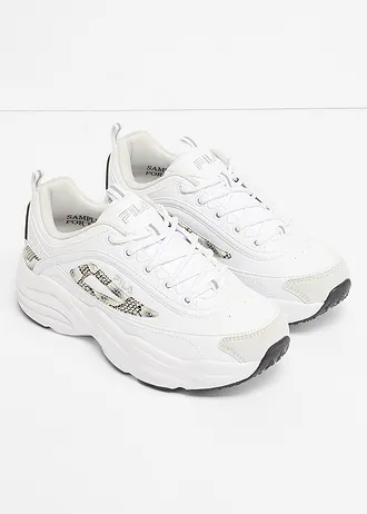 Sneakers chunky Fila avec détails python • blanc • Boutique bonprix