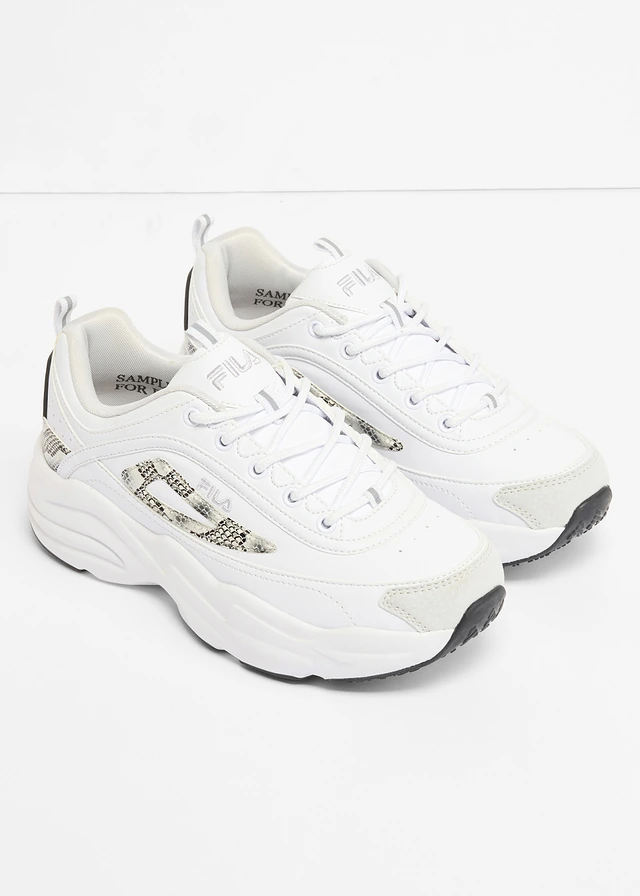 Sneakers chunky Fila avec détails python • blanc • product-page.page-title-suffix