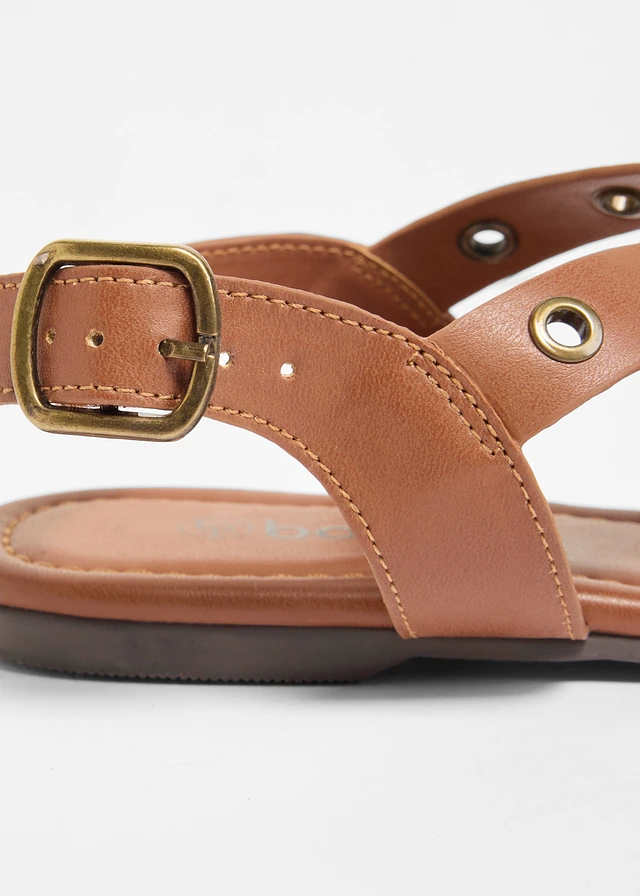 Sandalen met oogjes • bruin • product-page.page-title-suffix