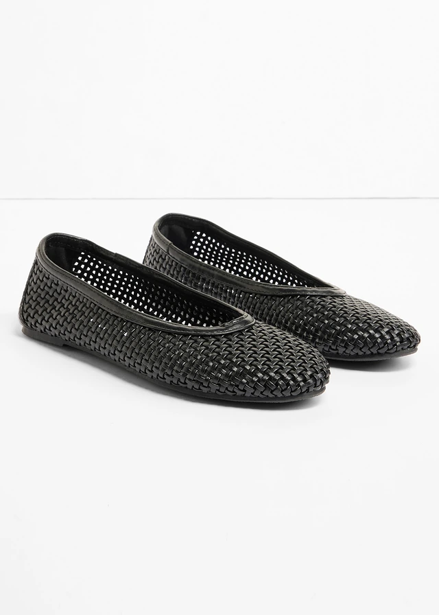 Ballerines souples, Couleur: noir