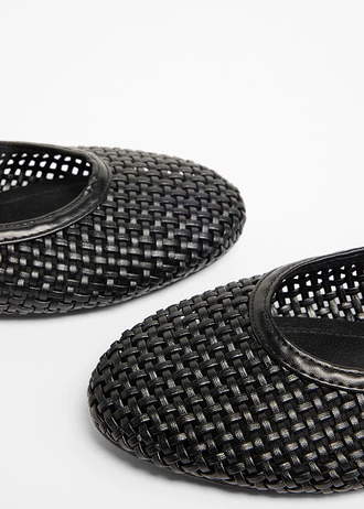 Balerini din material moale • negru • magazin bonprix