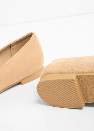 Mocassins à détail tressé • camel • Boutique bonprix